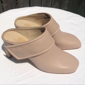 Rag and Bone beige mules size 8.5 NEW